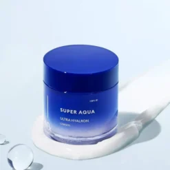 Missha Super Aqua Ultra Hyalron Cream głęboko nawilżający krem do twarzy z kwasem hialuronowym 70 ml