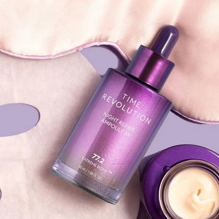 Missha Time Revolution Night Repair Ampoule 5x ujędrniające serum ze sfermentowanym lizatem bifida 50 ml