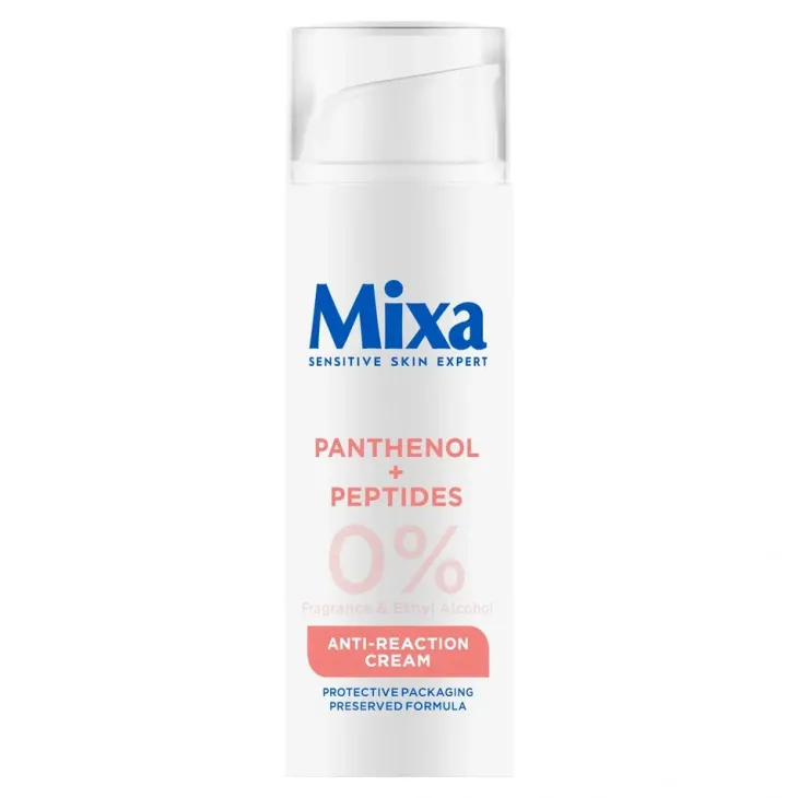 Mixa Anti Reaction nawilżająco-regenerujący krem przeciw zaczerwienieniom 50 ml