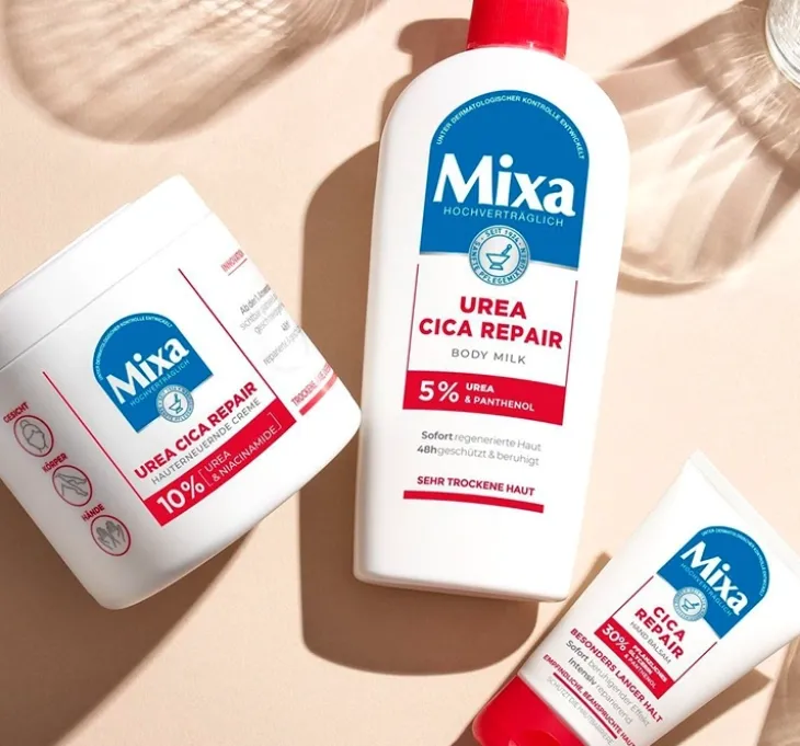 Mixa Urea Cica Repair+ multifunkcyjny krem regenerujący do ciała, twarzy i dłoni 400 ml