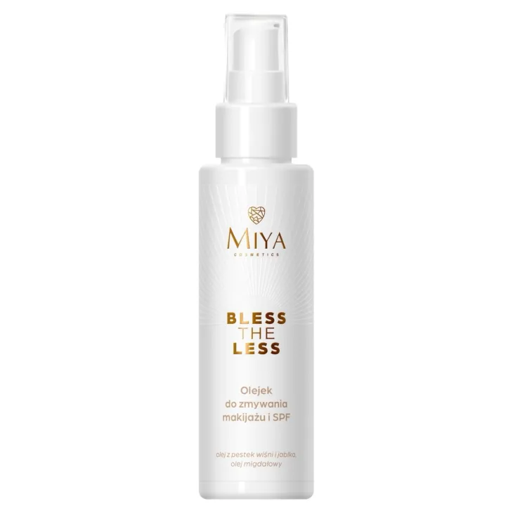 Miya Cosmetics Bless The Less olejek do zmywania makijażu i SPF 100 ml