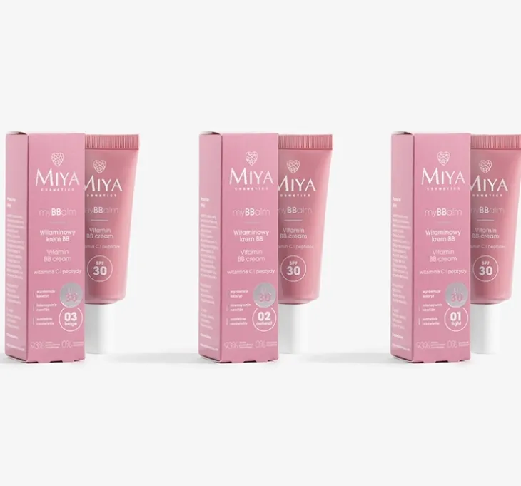 Miya Cosmetics MyBBcream witaminowy krem BB 02 Natural 30ml