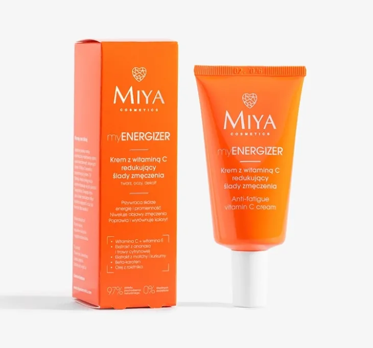 Miya Cosmetics MyEnergizer krem z witaminą C redukujący ślady zmęczenia 40ml
