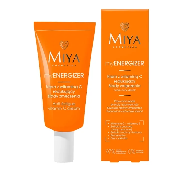 Miya Cosmetics MyEnergizer krem z witaminą C redukujący ślady zmęczenia 40ml