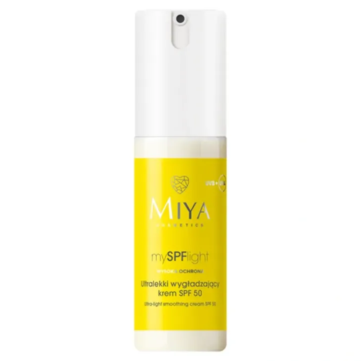 Miya Cosmetics mySPFlight ultralekki wygładzający krem SPF50 do twarzy 50 ml