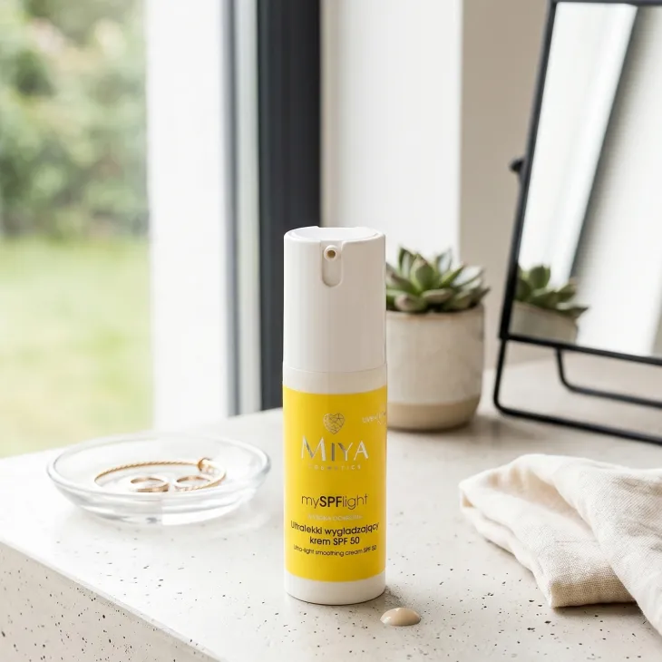 Miya Cosmetics mySPFlight ultralekki wygładzający krem SPF50 do twarzy 50 ml