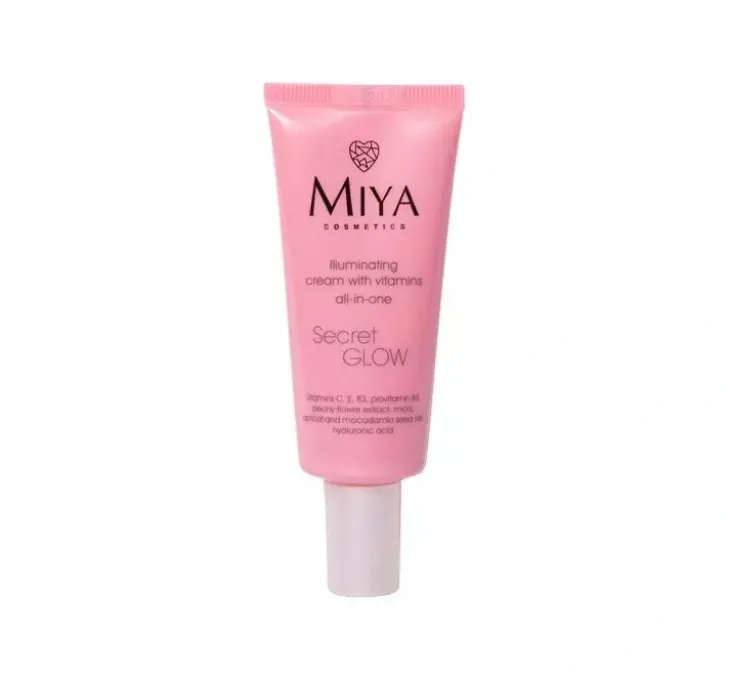 Miya Cosmetics Secret Glow rozświetlający krem z witaminami All-in-One 30ml