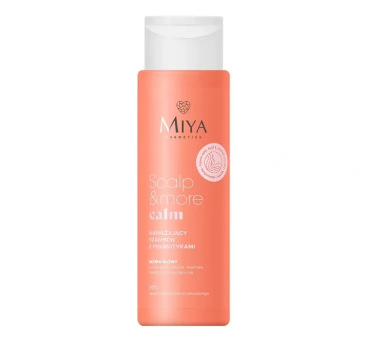 Miya Scalp & More Calm nawilżający szampon z prebiotykami 300ml