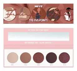 Miyo Five Points Palette paleta 5 cieni do powiek 11 Feminine Flame 6,5 g