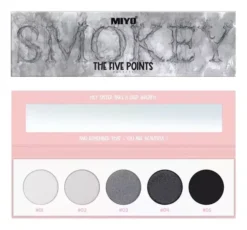 Miyo Five Points Palette paleta 5 cieni do powiek 02 Smokey 6,5 g