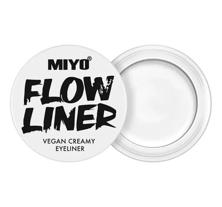 Miyo Flow Liner wielofunkcyjny kremowy eyeliner 02 White Flag 5g