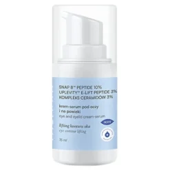 Mohani Derm liftingujący krem-serum pod oczy i na powieki z peptydami 15 ml