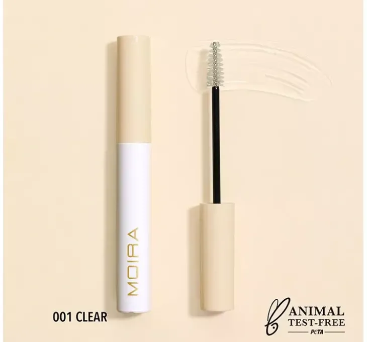 Moira bezbarwny tusz do brwi 01 Clear 6,3ml