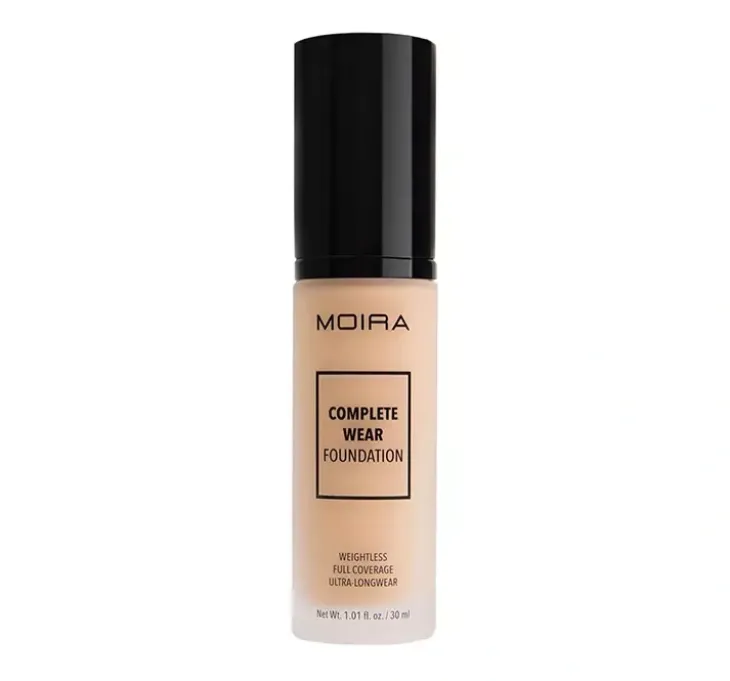 MOIRA COMPLETE WEAR DŁUGOTRWAŁY PODKŁAD DO TWARZY 250 NATURAL BUFF 30ML