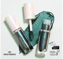 MOIRA DIAMOND DAZE BŁYSZCZĄCY CIEŃ DO POWIEK W PŁYNIE 09 GREEN PARADISE 3ML