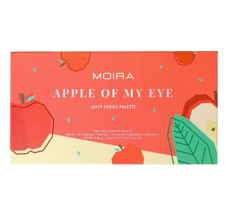 Moira Juicy paleta cieni do powiek Apple Of My Eye 24g