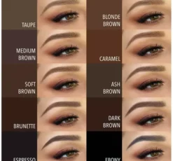 MOIRA PRECYZYJNA KREDKA DO BRWI Z GRZEBYCZKIEM 05 MEDIUM BROWN