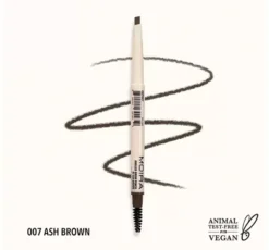 MOIRA PRECYZYJNA KREDKA DO BRWI Z GRZEBYCZKIEM 07 ASH BROWN