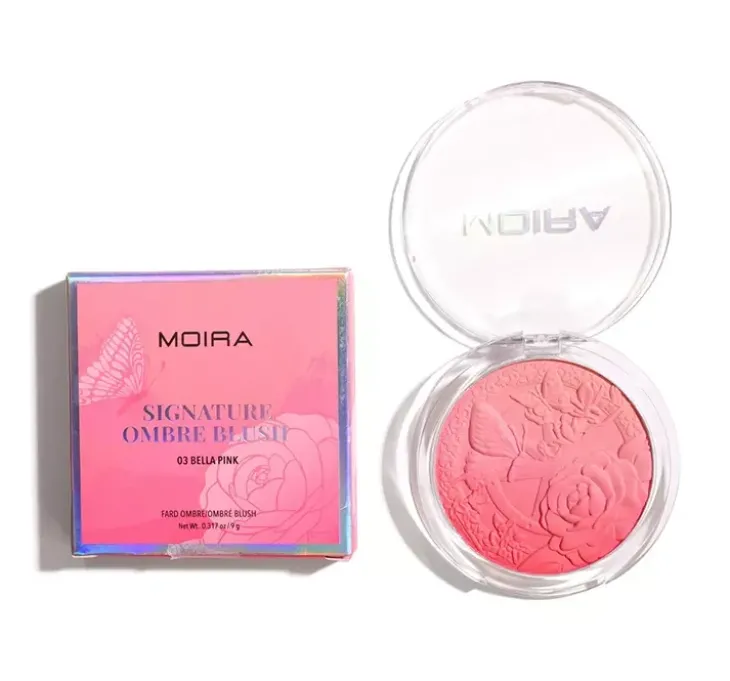 Moira Signature róż do policzków Ombre 03 Bella Pink 9g