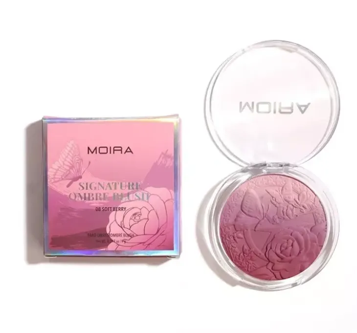 Moira Signature róż do policzków Ombre 08 Soft Berry 9g