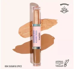 Moira Total Match podwójny cień do powiek w płynie 04 Sugar&Spice 3g