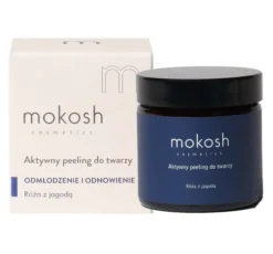 Mokosh aktywny peeling do twarzy Róża z Jagodą 60ml