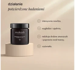 Mokosh Figa wygładzający krem do twarzy nawilżenie i wygładzenie 60ml