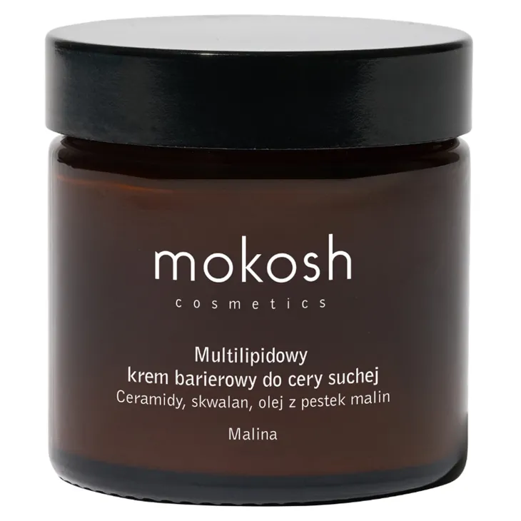 Mokosh multilipidowy krem barierowy do cery suchej Malina 60 ml