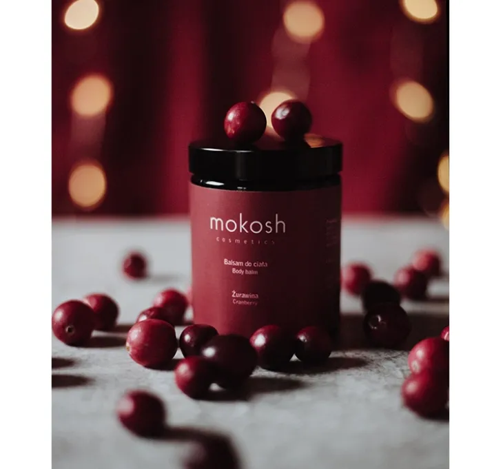 Mokosh nawilżający balsam do ciała Żurawina 180ml