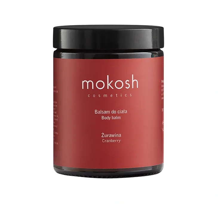 Mokosh nawilżający balsam do ciała Żurawina 180ml