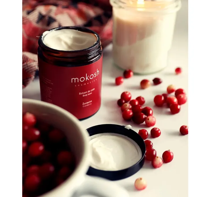 Mokosh nawilżający balsam do ciała Żurawina 180ml