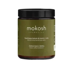 MOKOSH NAWILŻAJĄCY BALSAM DO TWARZY I CIAŁA ZIELONA KAWA Z TABAKĄ 180ML
