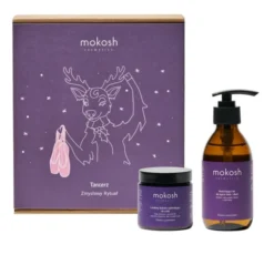 Mokosh Tancerz zestaw prezentowy żel do mycia ciała i dłoni 200 ml + balsam do ciała 120 ml