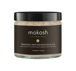 Mokosh wygładzająco-regenerujący peeling solny do ciała Kardamon z Wanilią 300g
