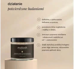 Mokosh wygładzająco-regenerujący peeling solny do ciała Kardamon z Wanilią 300g