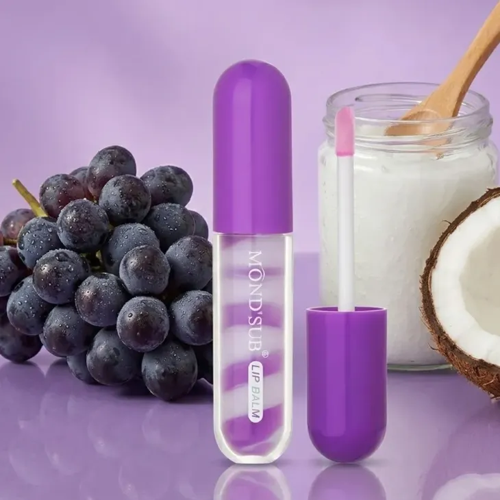 Mond'Sub Dual-Color Lip Balm dwukolorowy balsam do ust Grape + Coconut Oil 4,5 g