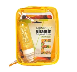 Mond'Sub zestaw kosmetyków z witaminą E i kolagenem serum 95 ml + maska w płachcie 25 ml + kosmetyczka