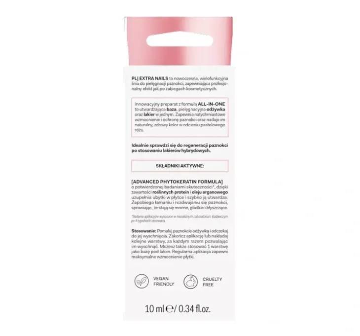 MORE4CARE EXTRA NAILS UTWARDZAJĄCA ODŻYWKA DO PAZNOKCI 10ML