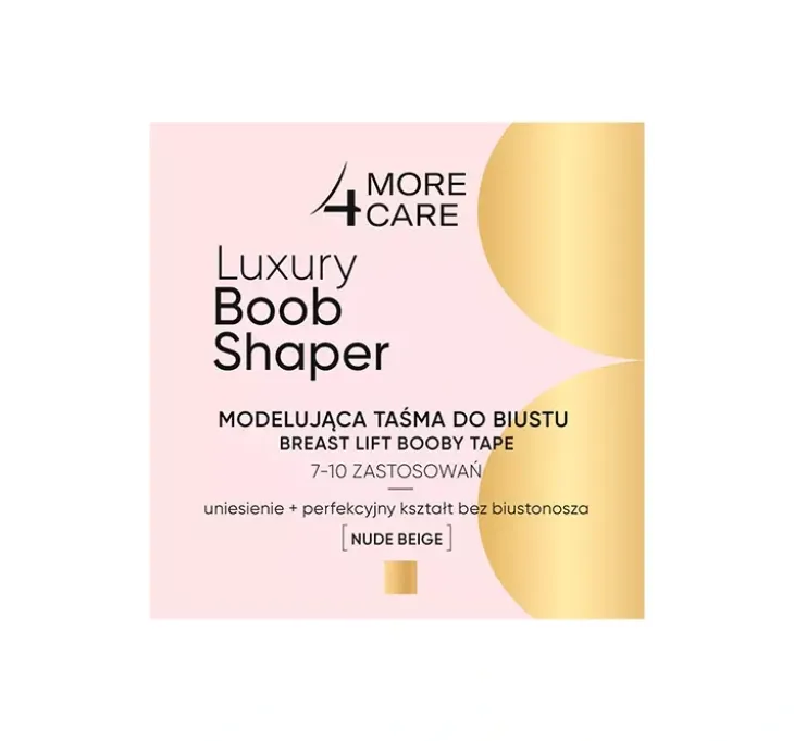 More4Care Luxury Boob Shaper modelująca taśma do biustu Nude Beige