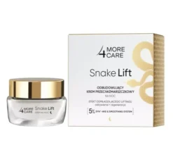 More4Care Snake Lift odbudowujący krem przeciwzmarszczkowy do twarzy na noc 50ml