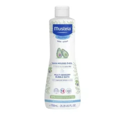 Mustela Bebe płyn do kąpieli dla dzieci od 1 dnia życia Bąbelkowa Kąpiel 750 ml