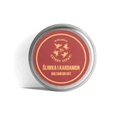 Mydlarnia Cztery Szpaki balsam do ust Śliwka i Kardamon 15ml