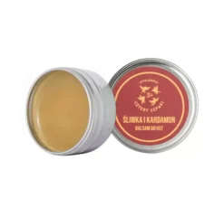 Mydlarnia Cztery Szpaki balsam do ust Śliwka i Kardamon 15ml