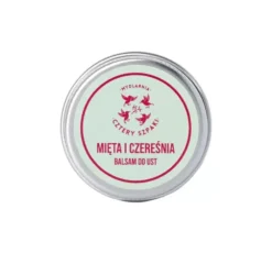 Mydlarnia Cztery Szpaki balsam do ust Mięta i Czereśnia 15ml