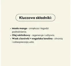 Mydlarnia Cztery Szpaki balsam do ust Gorzka Pomarańcza 15 ml