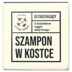 Mydlarnia Cztery Szpaki detoksykujący szampon w kostce 75g