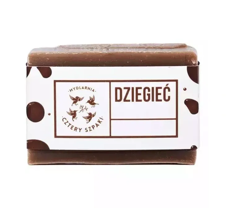 Mydlarnia Cztery Szpaki dziegciowe mydło w kostce do skóry problematycznej 110 g