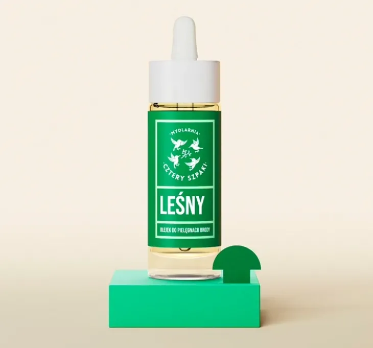Mydlarnia Cztery Szpaki leśny olejek do brody 30 ml
