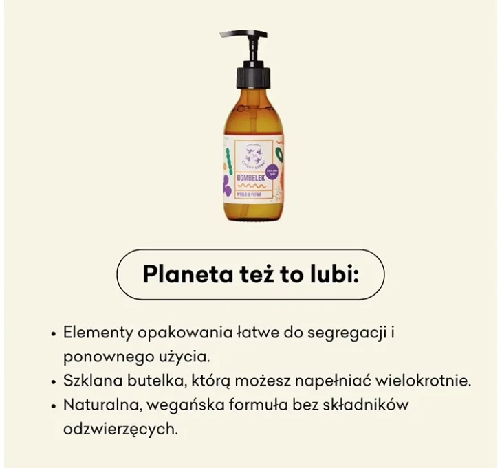 Mydlarnia Cztery Szpaki mydło w płynie Bombelek od 1 dnia życia 300 ml