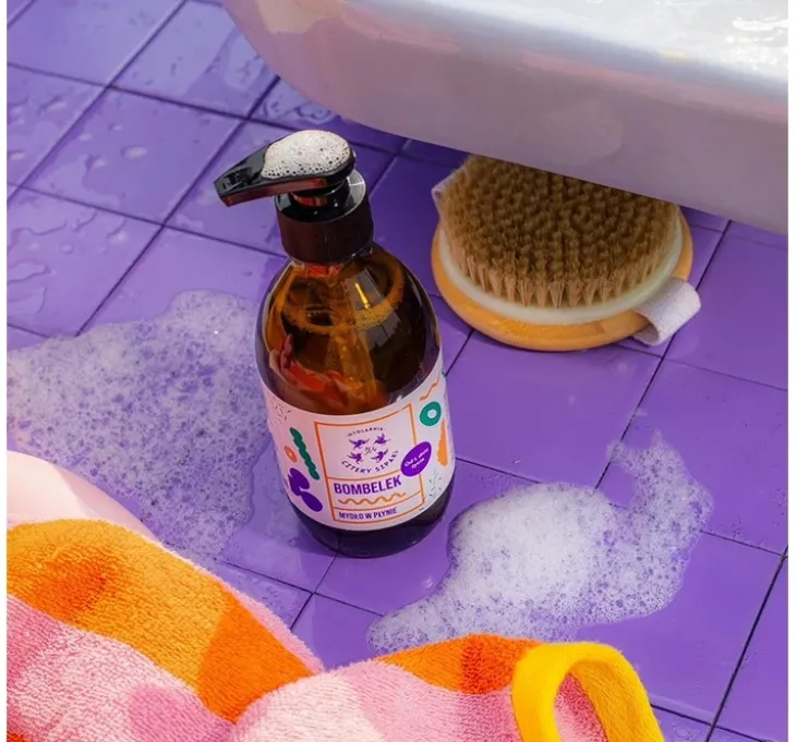 Mydlarnia Cztery Szpaki mydło w płynie Bombelek od 1 dnia życia 300 ml